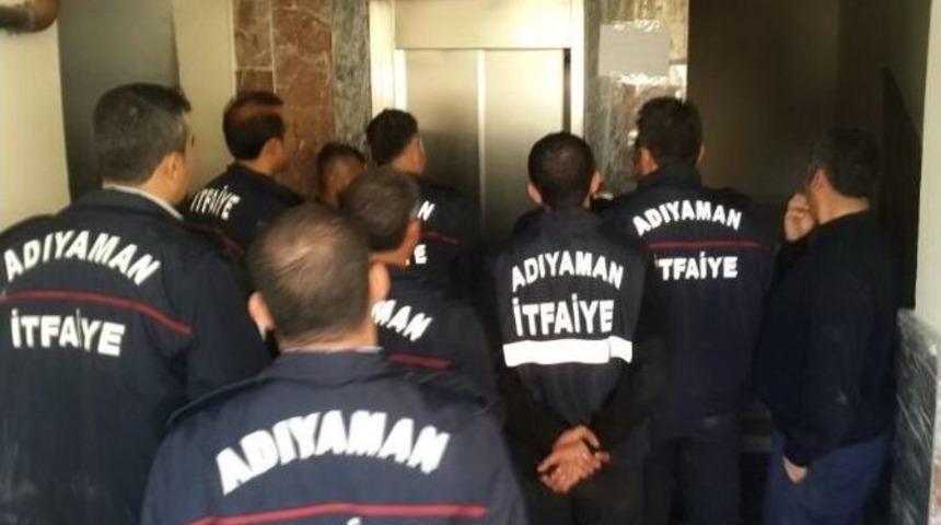 İtfaiye Erlerine Asans&ouml;r Eğitimi