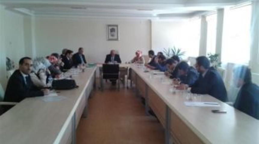 M&uuml;ft&uuml; Vaizlerle Toplantı Yaptı