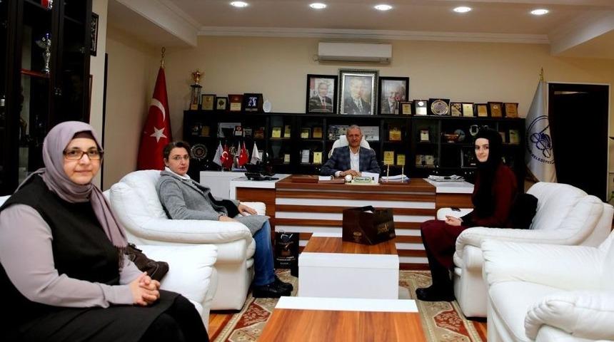 Başkanı Dişli&rsquo;ye Kadem&rsquo;den Ziyaret