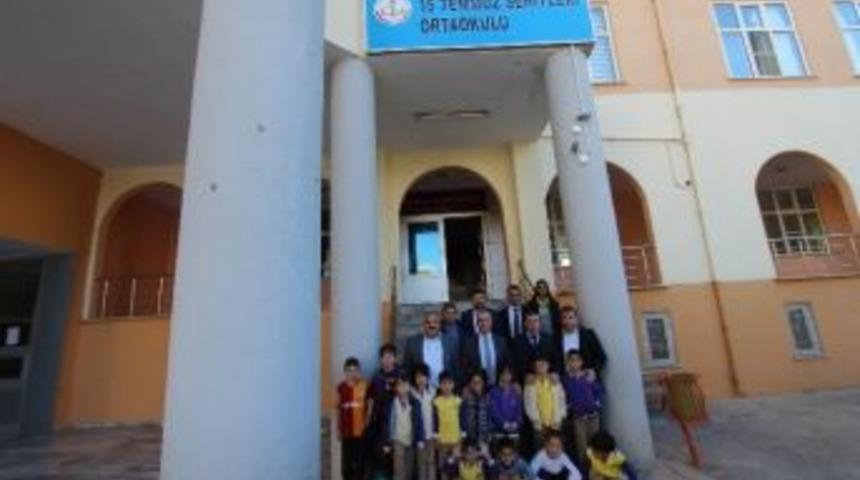 Arkaltı&rsquo;dan 15 Temmuz Ortaokul Ve İlkokuluna Ziyaret