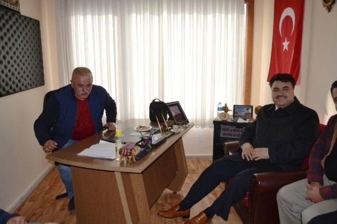 Havran Belediye Başkanı Ersoy&rsquo;dan Ayvalıklı Devecilere Ziyaret