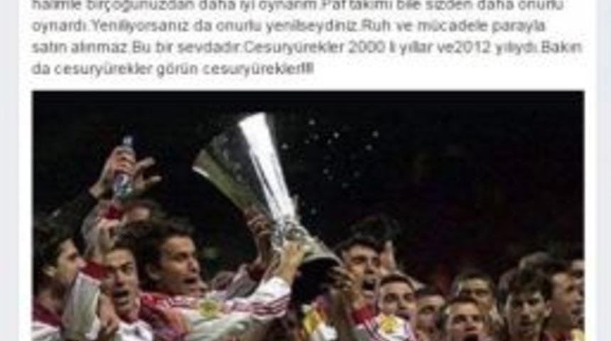 Kaymakamdan Derbiyi Kaybeden Galatasaraylı Futbolculara İlginç Benzetme