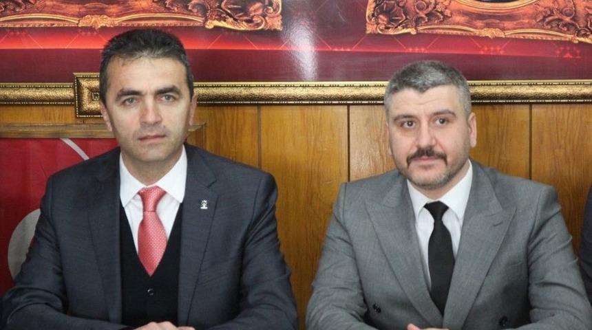 Ak Parti İl Başkanı Doğanay, Mhp İl Başkanı Evcil&rsquo;i Ziyaret Etti