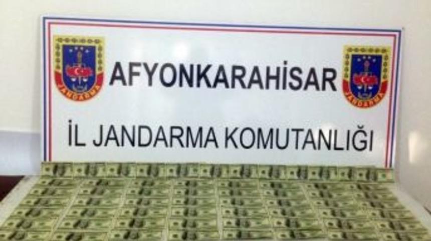 Afyonkarahisar&rsquo;da Jandarmadan Sahte Para Operasyonu