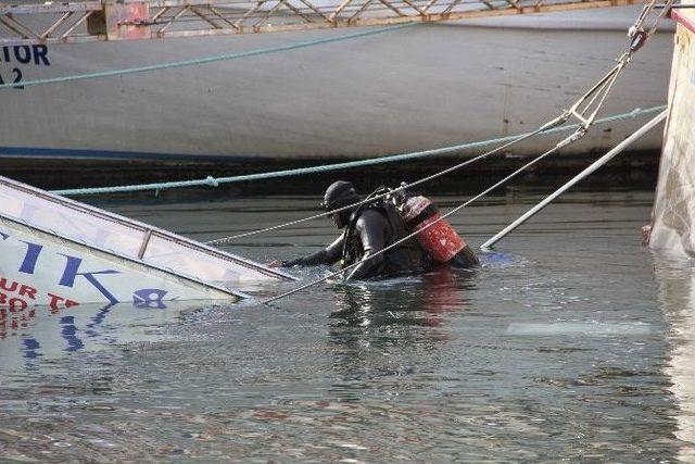 Fethiye’de Günlük Gezi Teknesi Battı