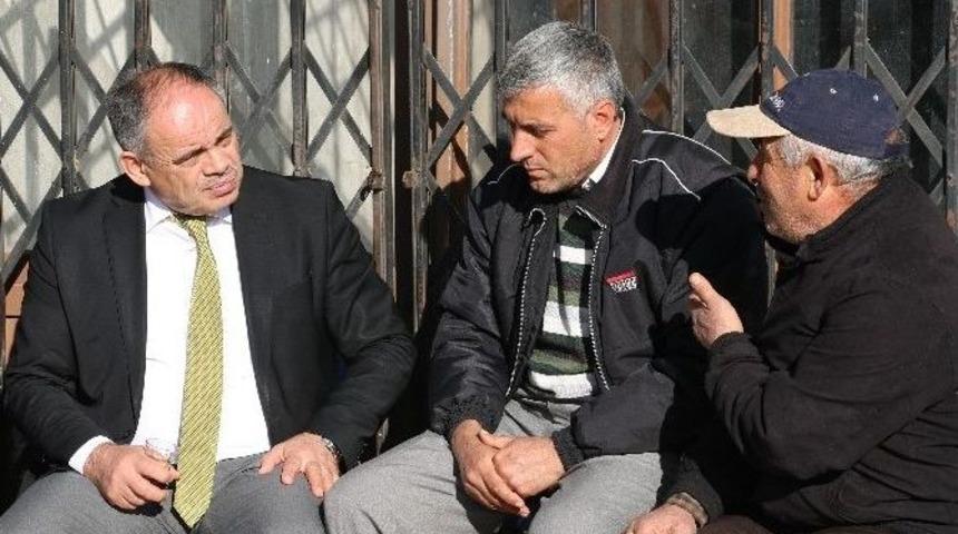 Başkan &Ouml;zt&uuml;rk Yeni Sanayi Esnafını Ziyaret Etti