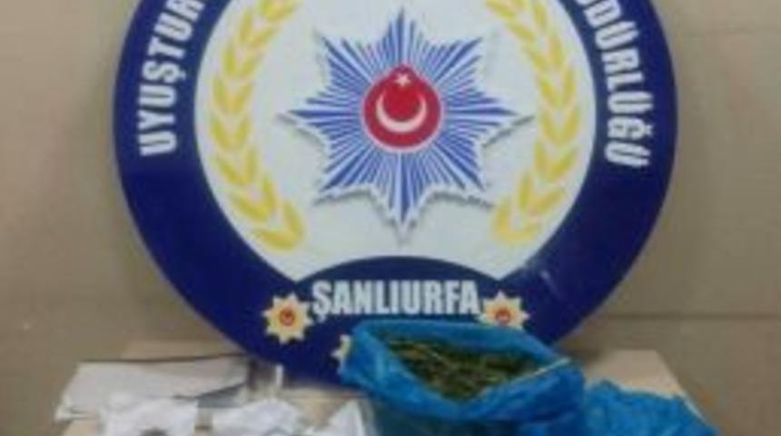 Şanlıurfa&rsquo;da Uyuşturucu Operasyonu: 5 G&ouml;zaltı