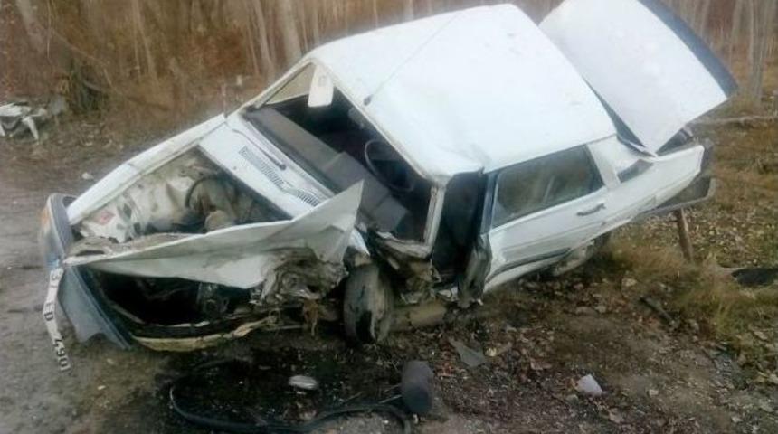 Askerden Yeni D&ouml;nen Gen&ccedil; Kazada Ağır Yaralandı