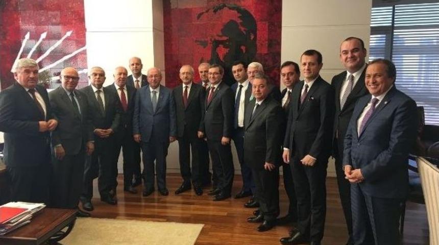 Tekirdağ&rsquo;daki Belediye Başkanlarından Kılı&ccedil;daroğlu&rsquo;na Ziyaret