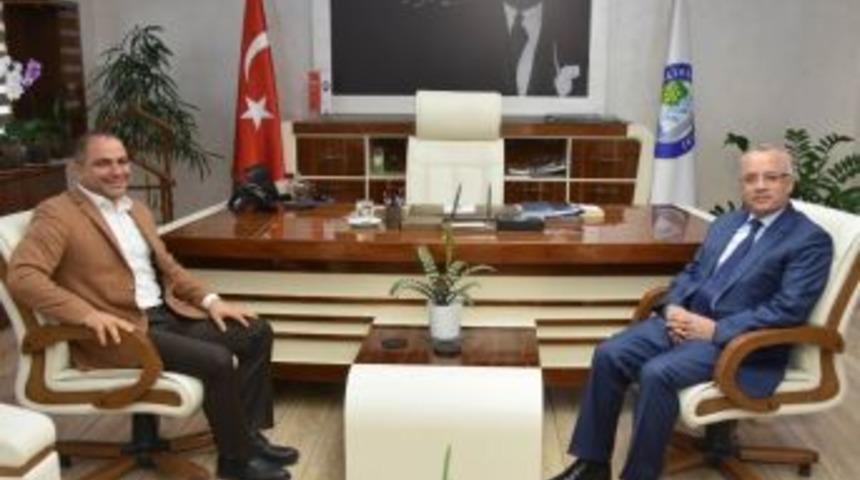 Meclis &Uuml;yesi U&ccedil;ak&rsquo;tan Başkan Kayda&rsquo;ya Taziye Ziyareti