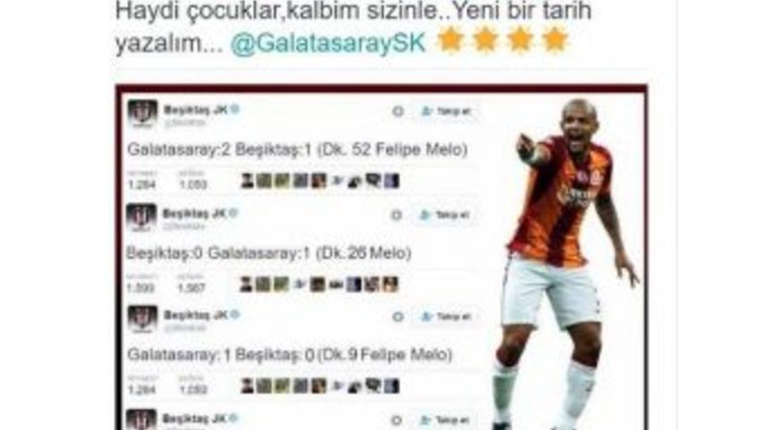 Melo&rsquo;dan Galatasaray&rsquo;a Destek Mesajı