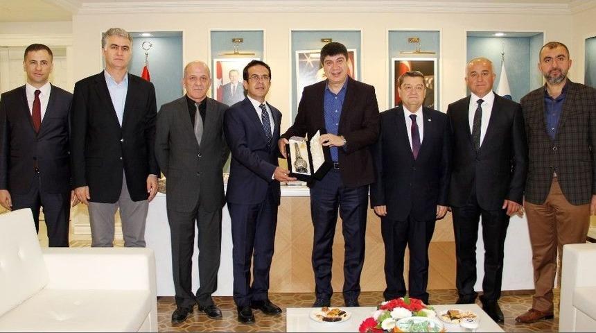 Atb Y&ouml;netiminden T&uuml;rel&rsquo;e Hayırlı Olsun Ziyareti