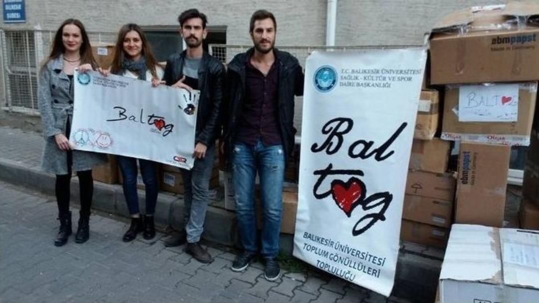Balıkesir&rsquo;den &Ccedil;aldıran&rsquo;a Yardım Eli