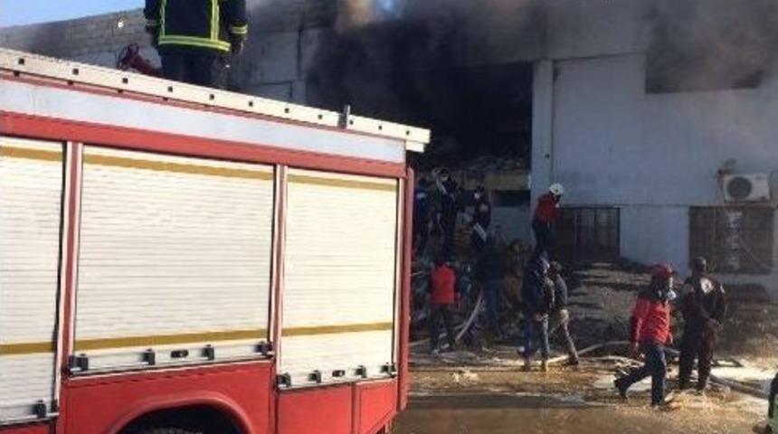 Babul Selam Sınır Kapısı&rsquo;ndaki Hastanede &Ccedil;ıkan Yangın S&ouml;nd&uuml;r&uuml;ld&uuml;