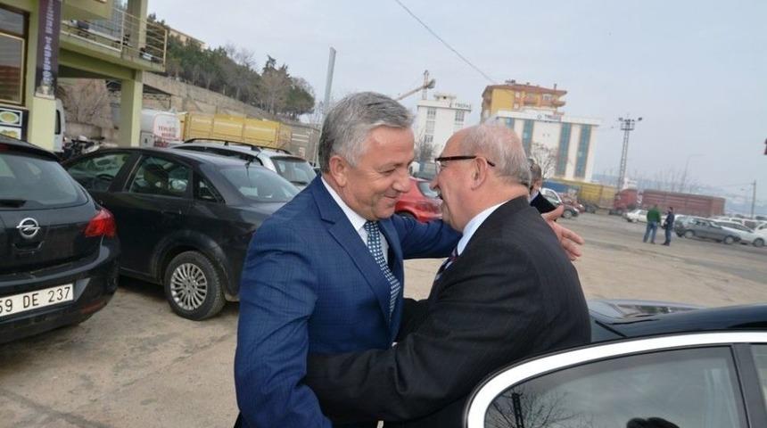 Başkan Albayrak Motorlu Taşıyıcılar Kooperatifini Ziyaret Etti