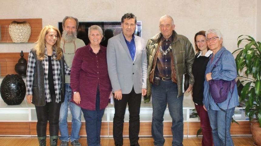 G&uuml;m&uuml;şl&uuml;k Forumu&rsquo;ndan Başkan Kocadon&rsquo;a Ziyaret