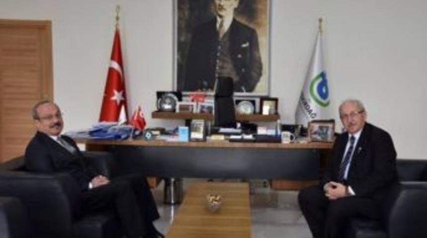 Tekirdağ İl Emniyet M&uuml;d&uuml;r&uuml; Aydın, B&uuml;y&uuml;kşehir Belediyesi&rsquo;ni Ziyaret Etti