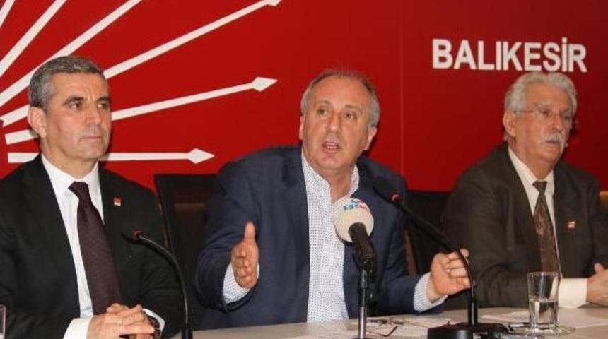 Chp'li İnce'den 'din S&ouml;m&uuml;r&uuml;s&uuml;' Tepkisi