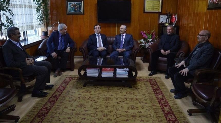 Rekt&ouml;r Kızılay&rsquo;dan Esnaf Kuruluşlarına Ziyaret