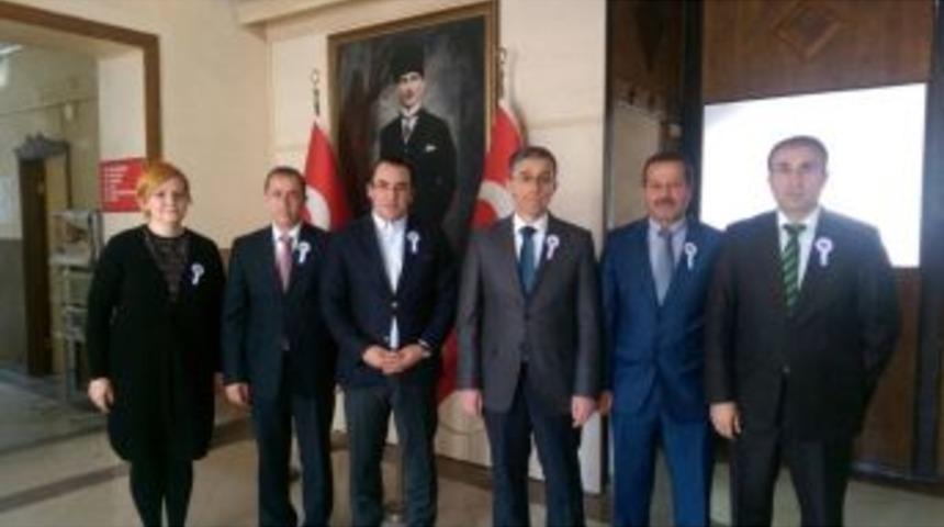 Kurum Amirlerinden Kaymakam Kaya&rsquo;ya Vergi Haftası Ziyareti