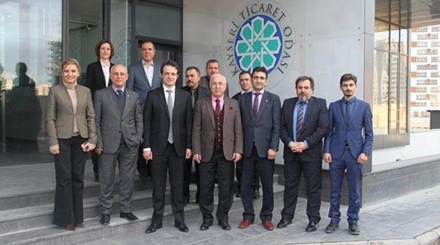 Kalder Kayseri Ticaret Odası&rsquo;nı Ziyaret Etti