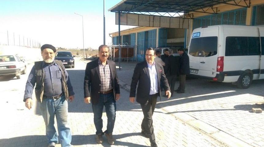 Kaymakam Kaya K&uuml;&ccedil;&uuml;k Sanayi Sitesinde İncelemelerde Bulundu