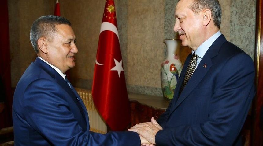 Cumhurbaşkanı Erdoğan, &Ouml;zbekistan Başbakan Yardımcısı Azimov&rsquo;u Kabul Etti