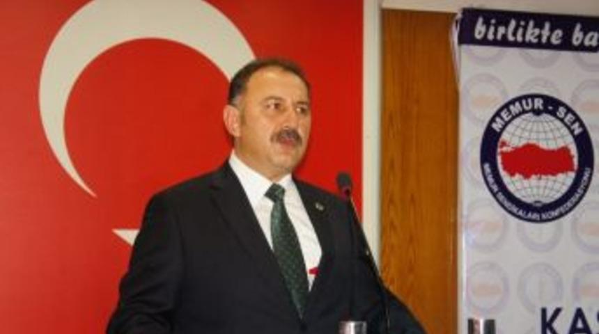 Memur-sen Kastamonu İl Temsilcisi Mehmet &Ouml;z: