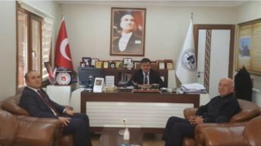 Kaymakam Taş&rsquo;tan Başkan Yal&ccedil;ın&rsquo;a İade-i Ziyaret