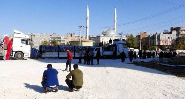 Şanlıurfa’Da Ücretsiz Kömür Dağıtımı Başladı