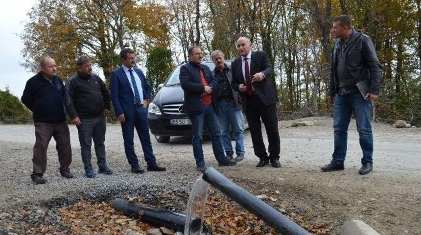 Bafra’da İçme Suyu Hasreti Sona Eriyor