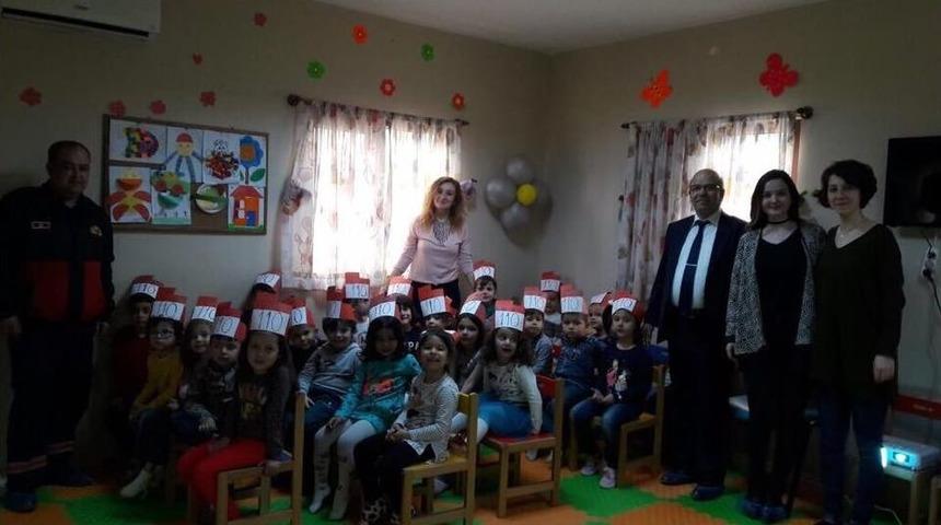 Minikler Sivil Savunmayı &Ouml;ğrendi