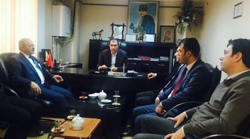 Başkan Aslan&rsquo;dan Bakkallar Ve Manavlar Odasına Ziyaret