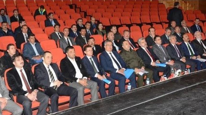 Aksaray&rsquo;da Acil M&uuml;dahale Planının Masa Başı Tatbikatı Yapıldı