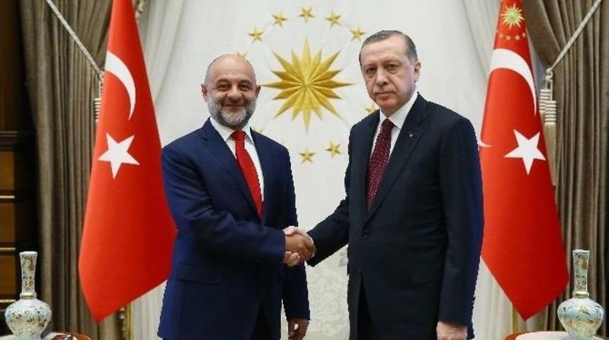 Cumhurbaşkanı Erdoğan, Polonya B&uuml;y&uuml;kel&ccedil;isi Maciej Lang&rsquo;ı Kabul Etti