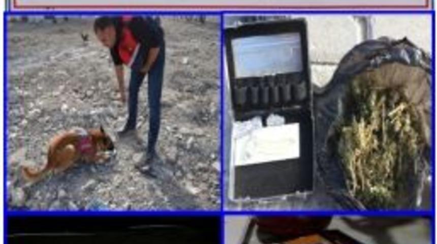 Denizli&rsquo;de Uyuşturucu Operasyonu: 9 G&ouml;zaltı