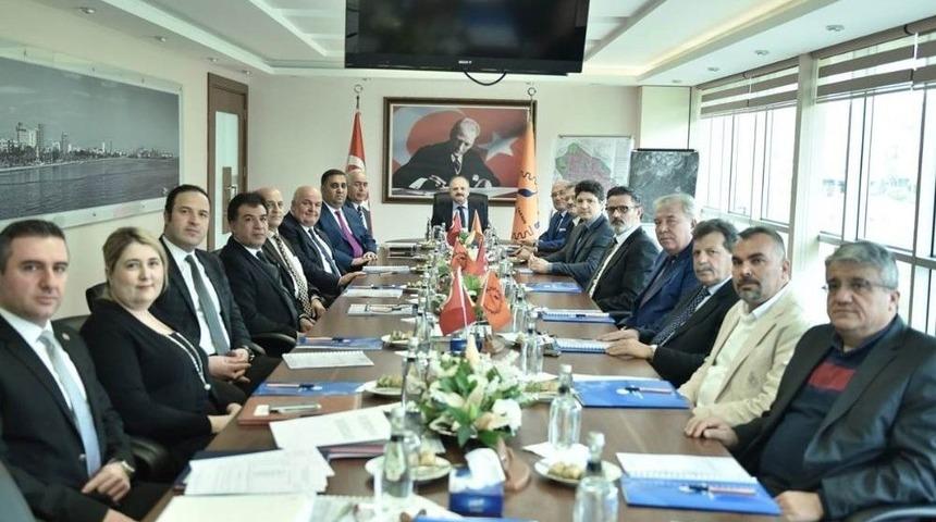 Mtosb M&uuml;teşebbis Heyeti, Vali &Ccedil;akacak Başkanlığında Toplandı