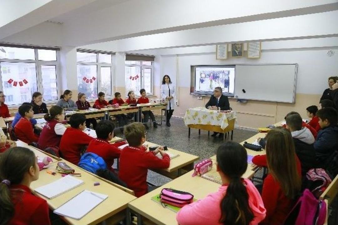 Başkan Kesimoğlu, &Ouml;ğrencilerin Misafiri Oldu