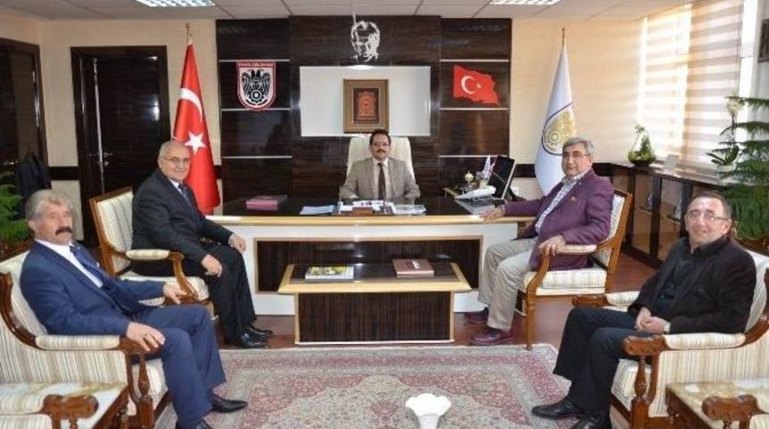 Sivas Ticaret Borsası&rsquo;ndan, Genel Sekreter Kaya&rsquo;ya Ziyaret