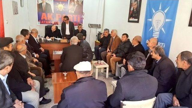 Başkan Soğanda’dan Çatak İlçesine Ziyaret 1