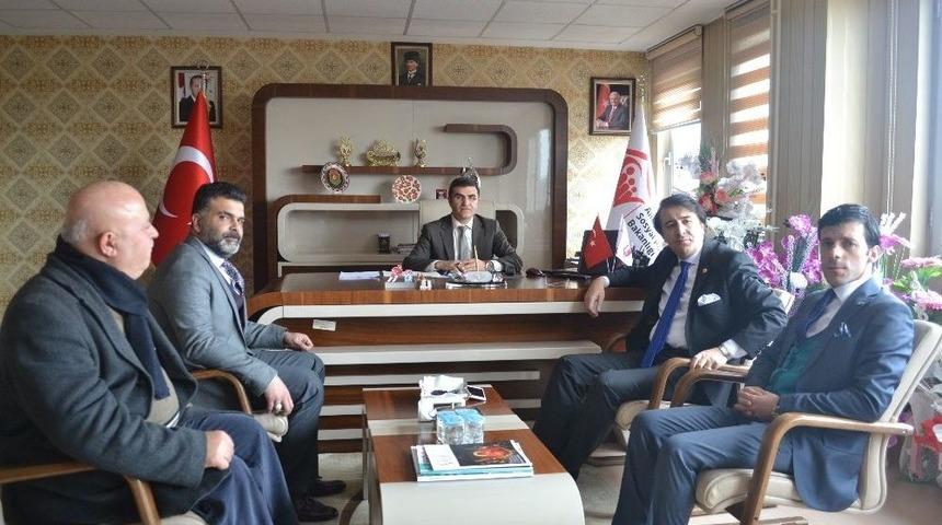 Ak Parti Milletvekili Aydemir, Asp İl M&uuml;d&uuml;rl&uuml;ğ&uuml;n&uuml; Ziyaret Etti