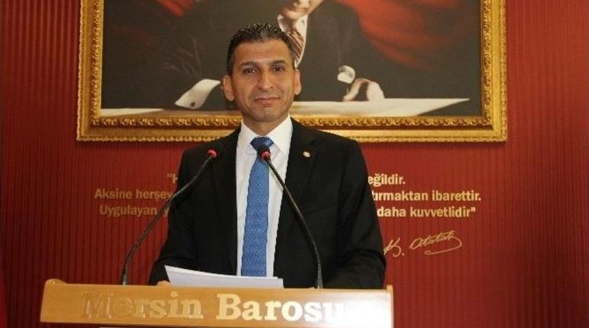 Mersin Barosu, Cinsel İstismar Tasarısının Tamamen &Ccedil;ekilmesini İstedi