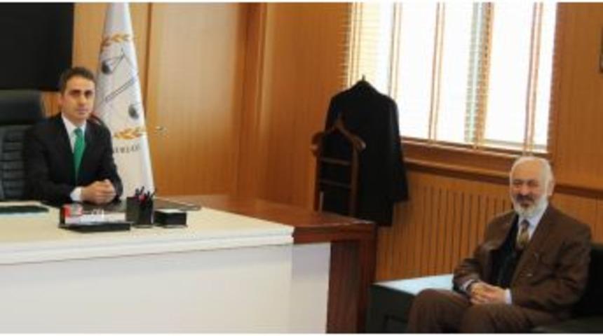 Van M&uuml;ft&uuml;s&uuml; Arvas&rsquo;tan Cumhuriyet Başsavcısı Keskin&rsquo;e Ziyaret