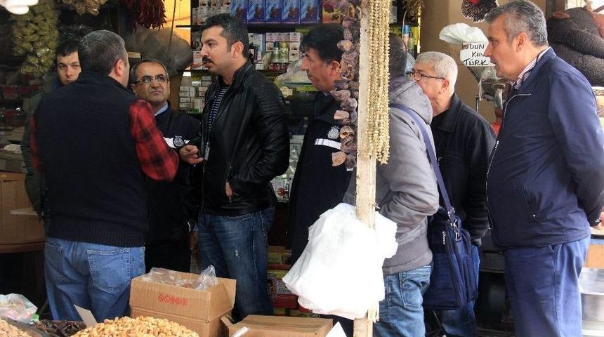 Sağlıksız Koşullarda Üretilen Kuru Gıda Maddeleri İmha Edildi