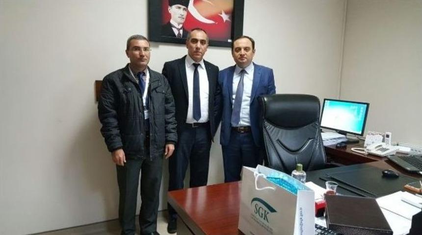 Sgk İl M&uuml;d&uuml;r&uuml; Ercan&rsquo;dan Diş Hekimlerine Ziyaret