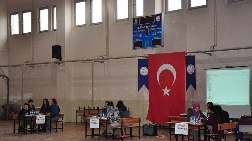 Milas&rsquo;ta &Ouml;ğrenciler Bilgilerini Yarıştırdı