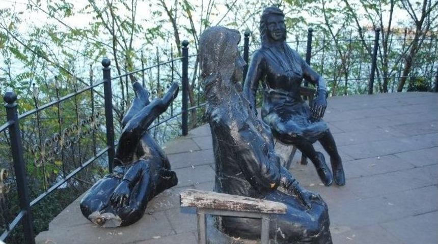 Tahrip Edilen Heykeller Yeniden Yapılacak