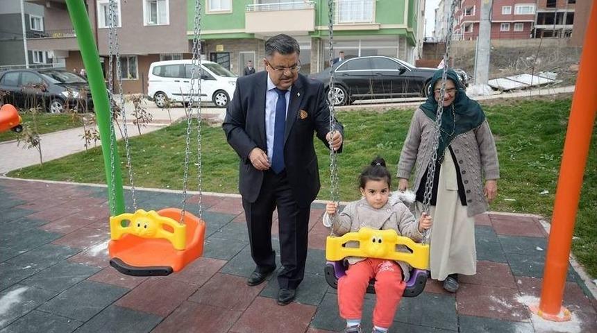 G&ouml;ky&uuml;z&uuml; Parkı &Ccedil;ocukların Hizmetinde