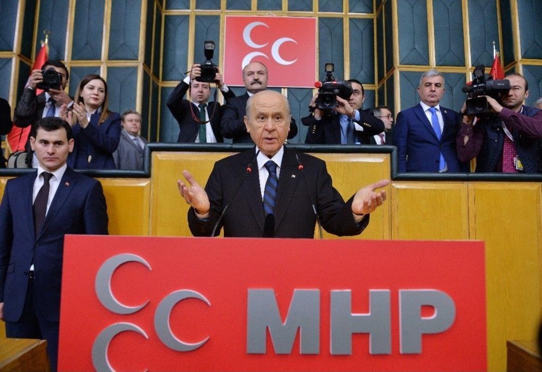 Mhp Lideri Bah&ccedil;eli&rsquo;den &ldquo;bayrak&rdquo; A&ccedil;ıklaması