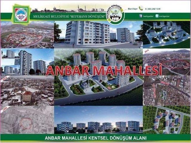 Anbar Mahallesi’nde 11 Blok, 445 Konut Ve Bin 680 Metrekare İşyeri İle Dönüşüm Başladı